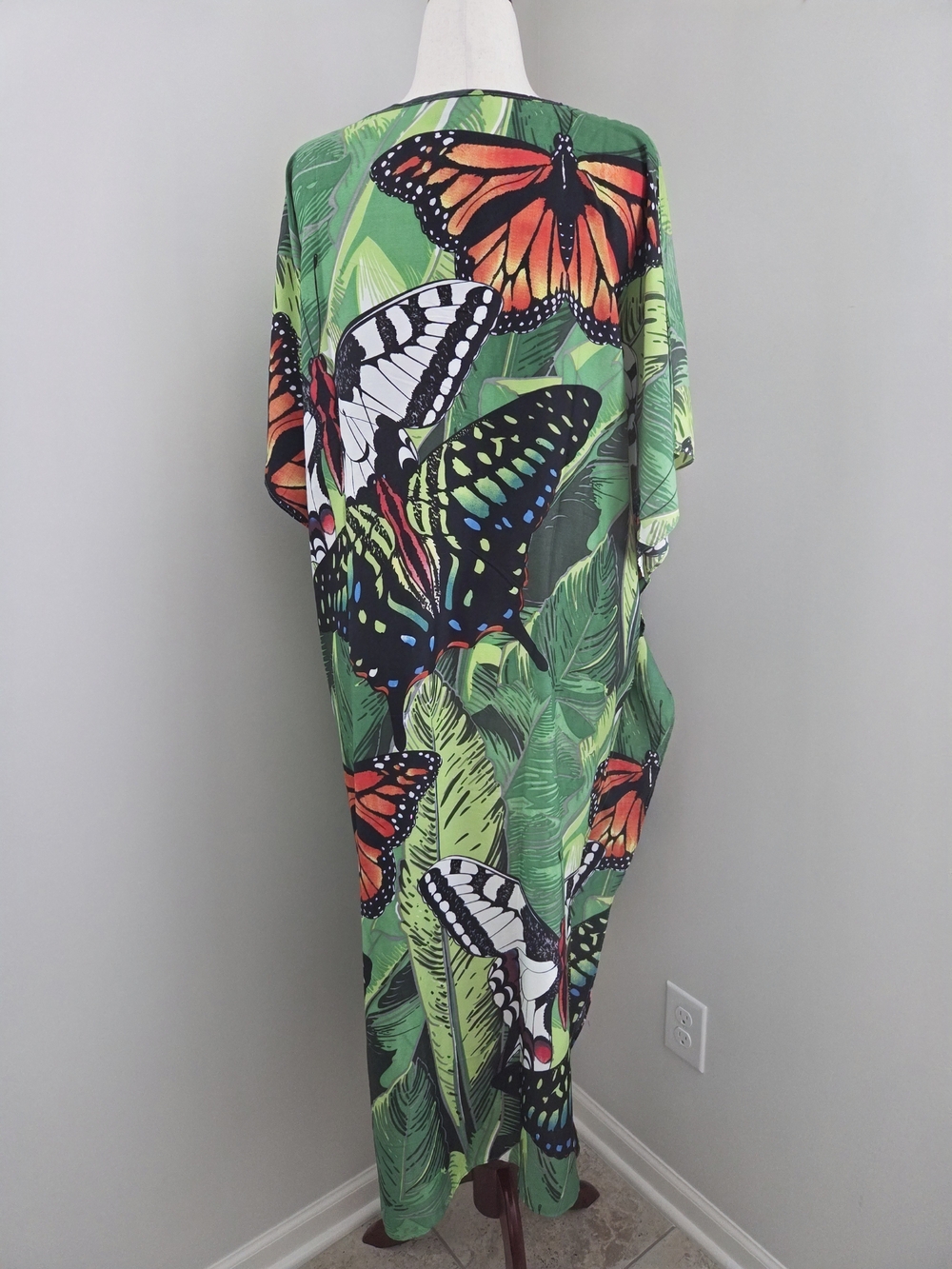 Winlar Butterfly Kaftan Dress - Size OS - Picture 3 of 7